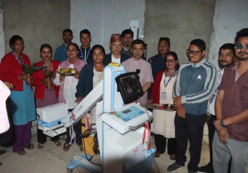 प्राथमिक स्वास्थ्य केन्द्र थारमारेमा डिजिटल एक्सरे सेवा सुरु