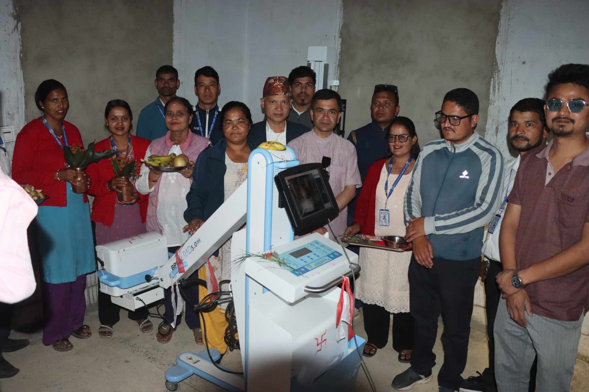 प्राथमिक स्वास्थ्य केन्द्र थारमारेमा डिजिटल एक्सरे सेवा सुरु