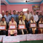 सल्यान त्रिवेणी गाउँपालिकाका ६ जना उत्कृष्ट किसान सम्मानित