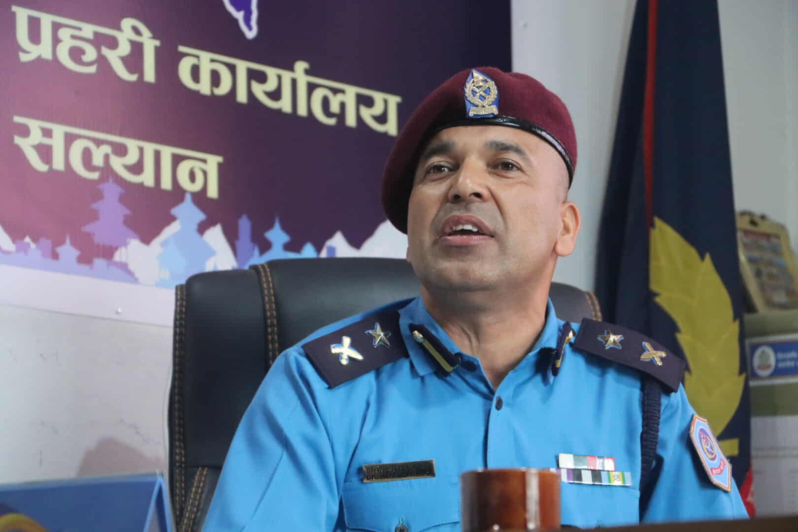 नागरिकले शान्ति सुरक्षाको अनुभुती गर्नेगरी काम गर्छु :  प्रहरी प्रमुख केसी