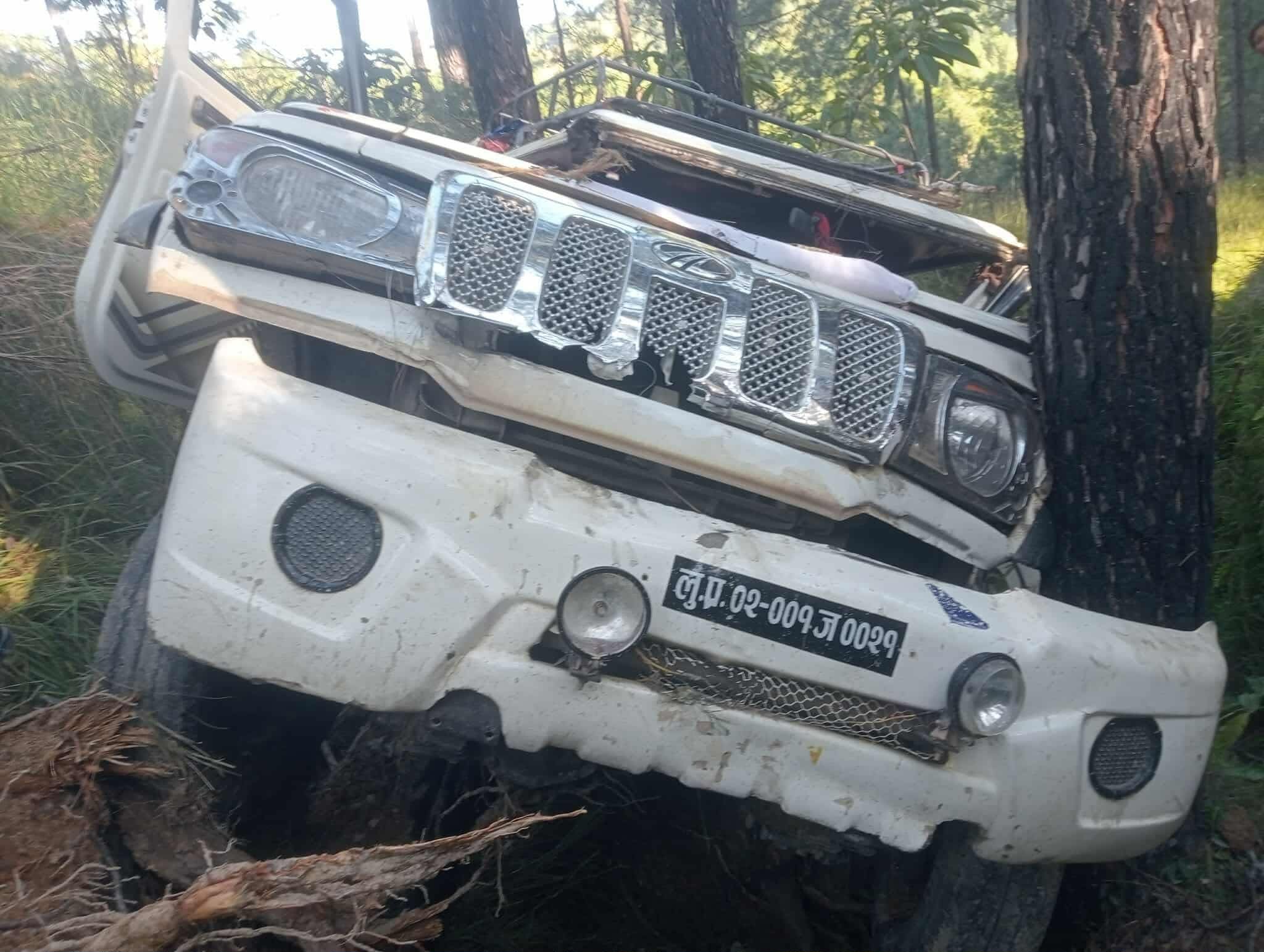 सल्यानमा जन्ती सवार जीप दुर्घटनाः ११ जना घाइते, दुईको अवस्था गम्भीर