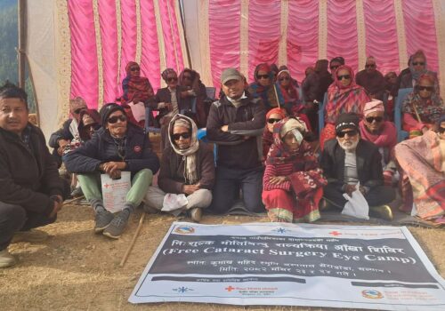 आँखा शिविर बाट १ हजार भन्दा बढीले पाए सेवा, १ सय ४ जनाको शल्यक्रिया
