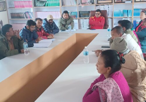 दार्मा गाउँपालिकामा विद्युत विस्तारका बिषयमा छलफल