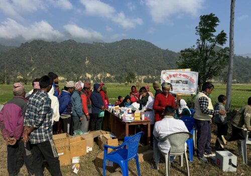 सल्यानमा २५ सयभन्दा बढी पशु चौपायको निःशुल्क उपचार, दुर्गमका पशुपालक किसानलाई राहत