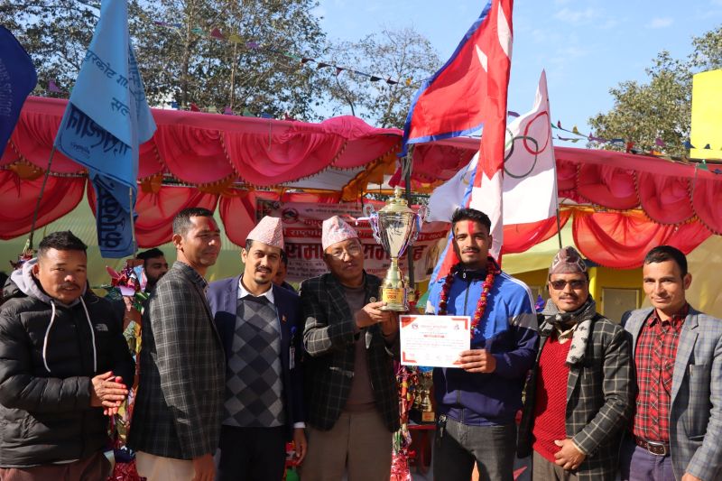 कपुरकोट गाउँपालिकाको सातौं राष्ट्रपति रनिङ शिल्ड प्रतियोगिता सम्पन्न