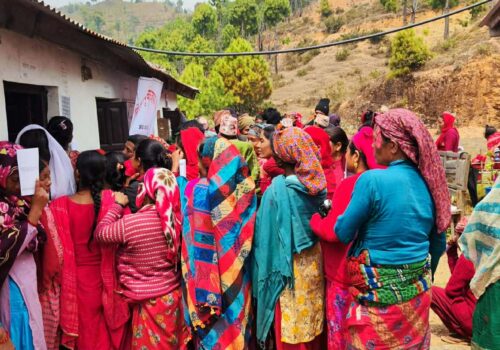 कालिमाटीमा गाउँपालिका १ मा आयुर्वेद स्वास्थ्य शिविर सम्पन्न,३८५ जनाले सेवा लिए