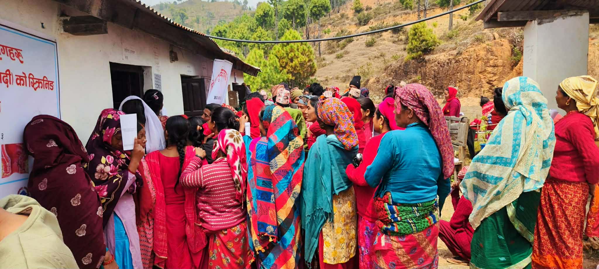 कालिमाटीमा गाउँपालिका १ मा आयुर्वेद स्वास्थ्य शिविर सम्पन्न,३८५ जनाले सेवा लिए