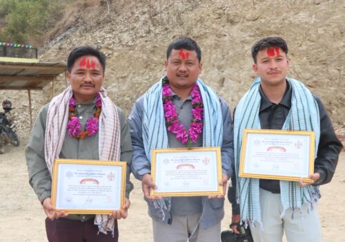 सल्यानका सक्रिय तीन पत्रकार सम्मानित
