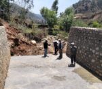 चाखलीघाट–कुमाख–त्रिवेणी सडकमा कमसल खालको सामग्री प्रयोग