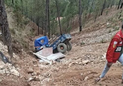 सल्यानमा ट्याक्टर दुर्घटना हुँदा चालकको मृत्यु