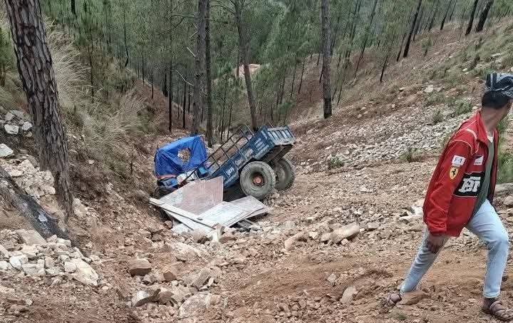सल्यानमा ट्याक्टर दुर्घटना हुँदा चालकको मृत्यु