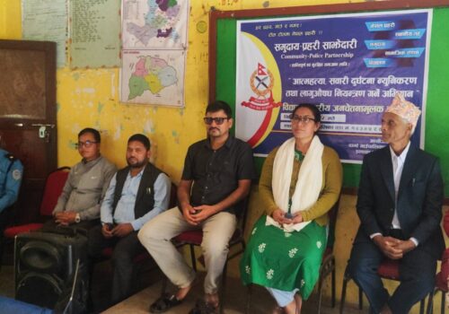 दार्मामा आत्महत्या, सवारी दुर्घटना न्यूनीकरण तथा लागूऔषध नियन्त्रणसम्बन्धी जनचेतना कार्यक्रम सम्पन्न