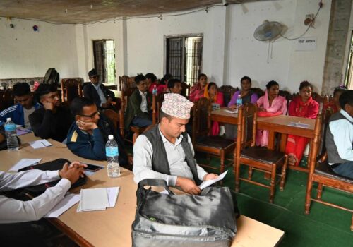 कालिमाटीमा मेलमिलापकर्ता तालिम सुरु, स्थानीय न्याय प्रणाली सुदृढ हुने अपेक्षा