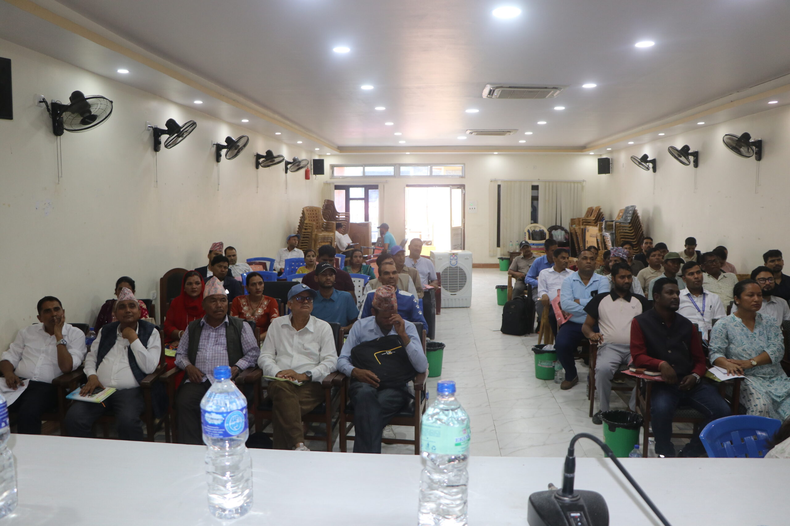 ९ जिल्लाका बीउ उत्पादक, व्यवसायी र उद्योगीसँग अदुवा तथा बेसार प्रवद्र्धनबारे छलफल