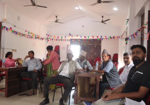 वनगाड कुपिण्डेमा सार्वजनिक सेवा प्रवाहको समीक्षा