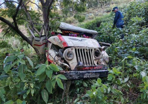 सल्यानमा बोलेरो दुर्घटना हुँदा ३ जनाको मृत्यु, ३ घाइते